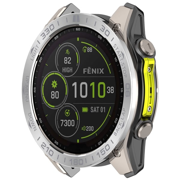 Rustfritt stålramme for Garmin Fenix 8 Multicolor1 Model 5