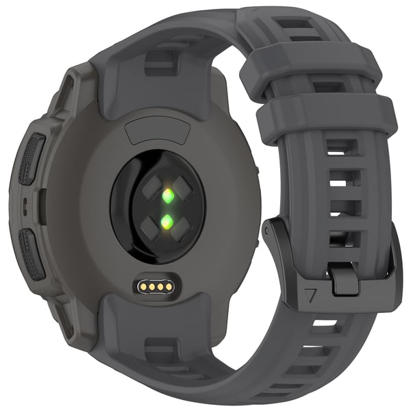 Garmin Instinct E (45mm) silikoninen kellon ranneke - Grafiitinharmaa