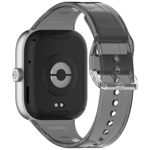 Gjennomsiktig TPU-stropp for Redmi Watch 5 og Xiaomi Band 9 Pro Black