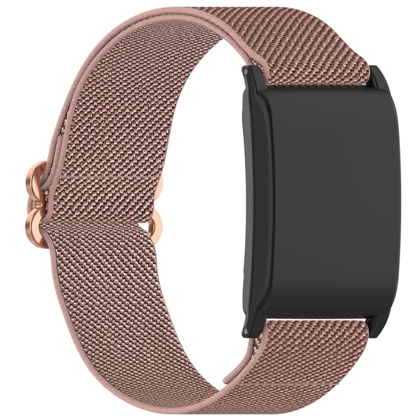 Rose Gold Vevd Nylonrem for WHOOP 4.0 - Komfortabel og Stilig
