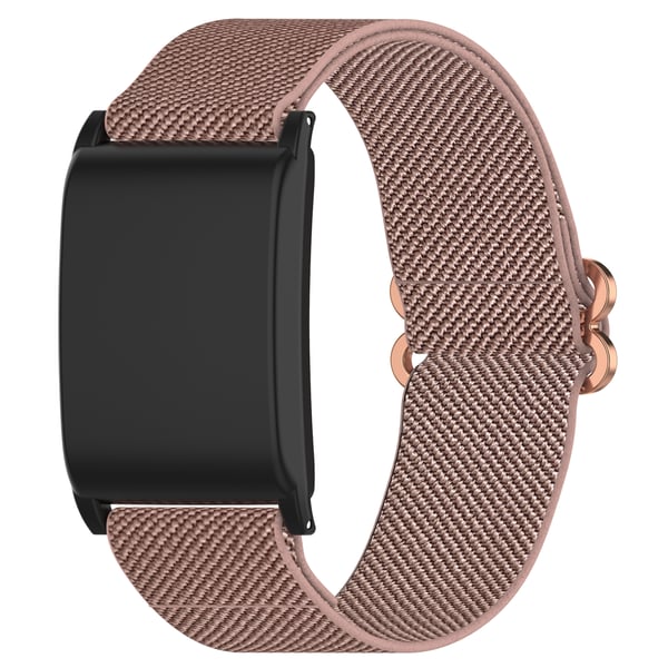Rose Gold Vevd Nylonrem for WHOOP 4.0 - Komfortabel og Stilig