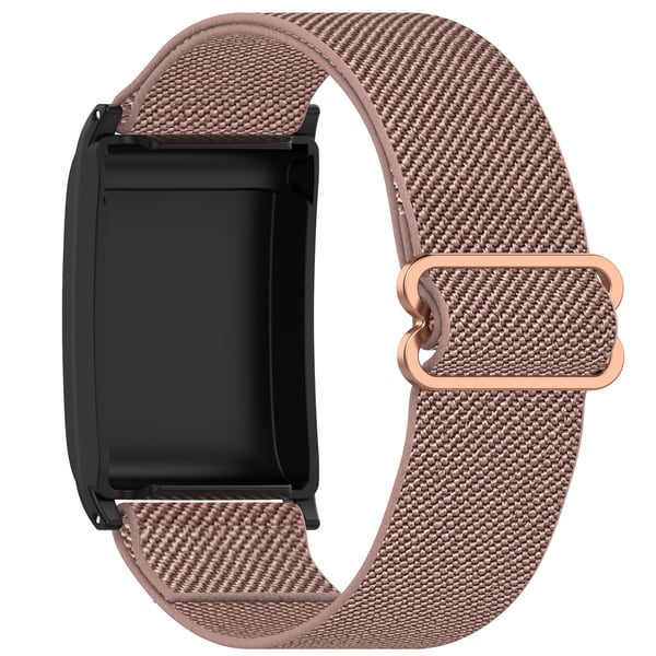 Rose Gold Vevd Nylonrem for WHOOP 4.0 - Komfortabel og Stilig