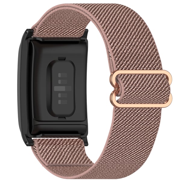 Rose Gold Vevd Nylonrem for WHOOP 4.0 - Komfortabel og Stilig