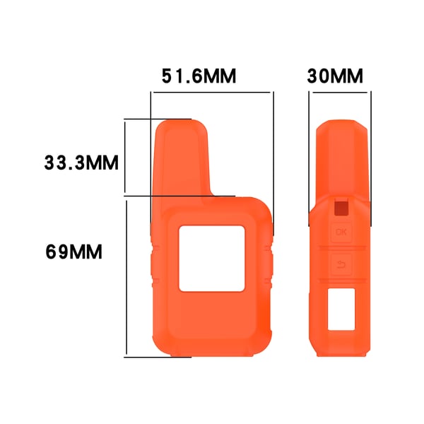 Garmin inReach Mini 2 Silikon Beskyttelsesdeksel Orange