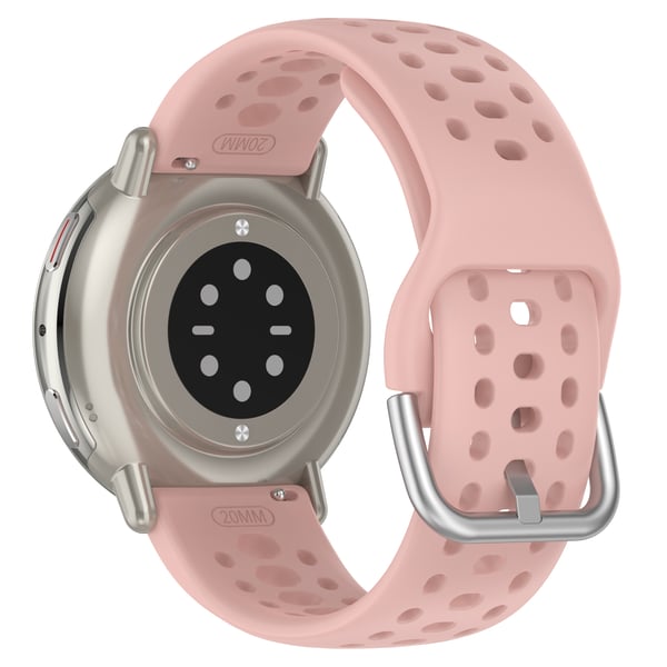 Amazfit Active 2-bånd - Pustende silikon sportsutskifting Pink