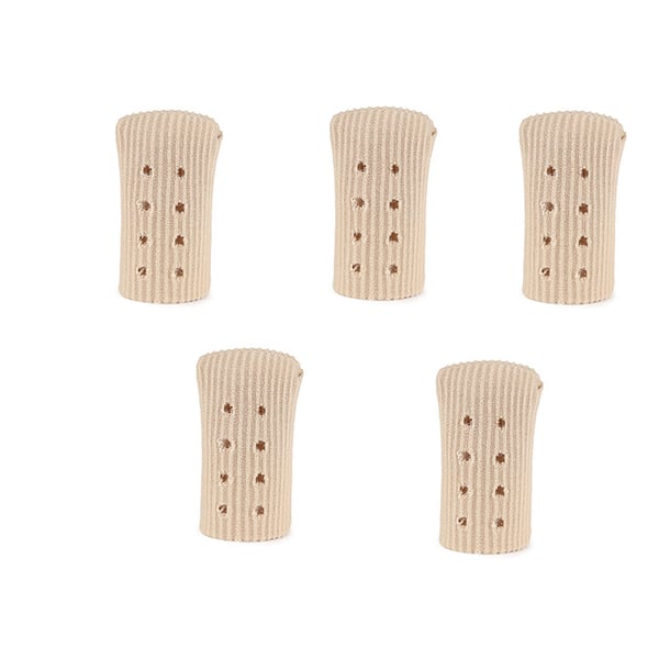 Kompatibelt med fiberhål liktornsskydd 2.0x4.5cm, 5-pack, mjukt SEBS material för fotkomfort Model 5