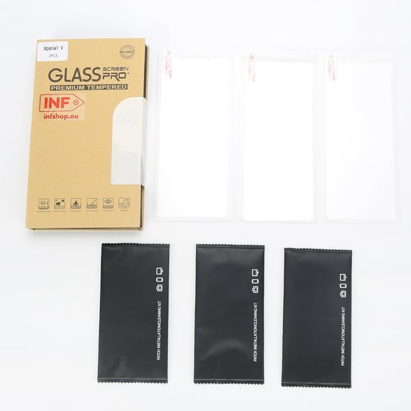 Sony Xperia 1 V Herdet Glass: HD Skjermbeskytter 3-Pakning