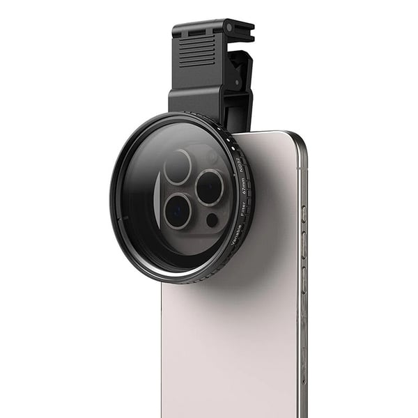 Mobilt klemmefilter Apexel HD Glass 67mm ND400 APL- 67VND400