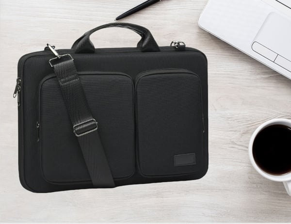 Elegant 15,6-tommers laptop taske til Apple MacBook - Sort