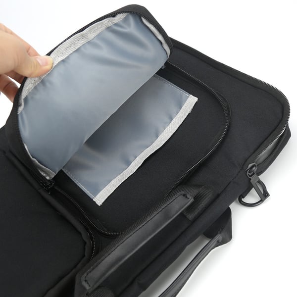 Elegant 15,6-tommers laptop taske til Apple MacBook - Sort