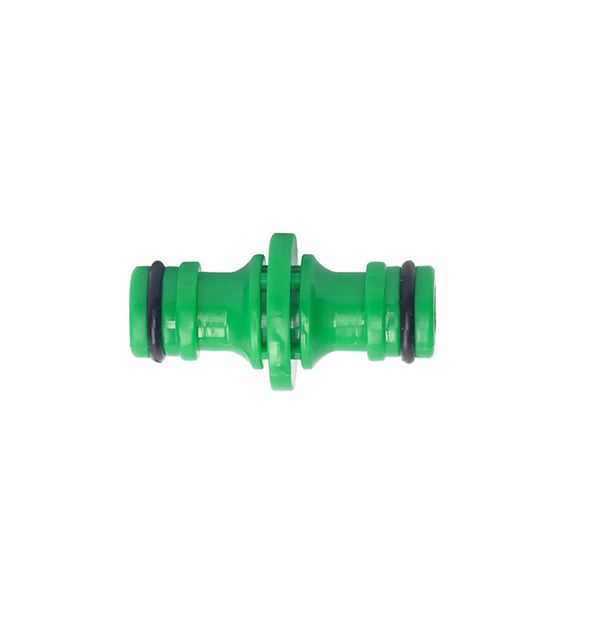 4-pakke slangekobling - Dobbel Pass Plastnippelkobling