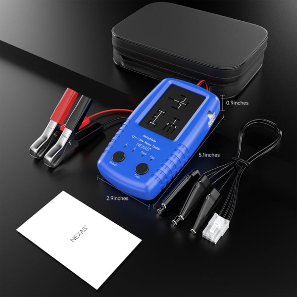 NB360 12V 24V Relätestare: Effektiv Diagnostik