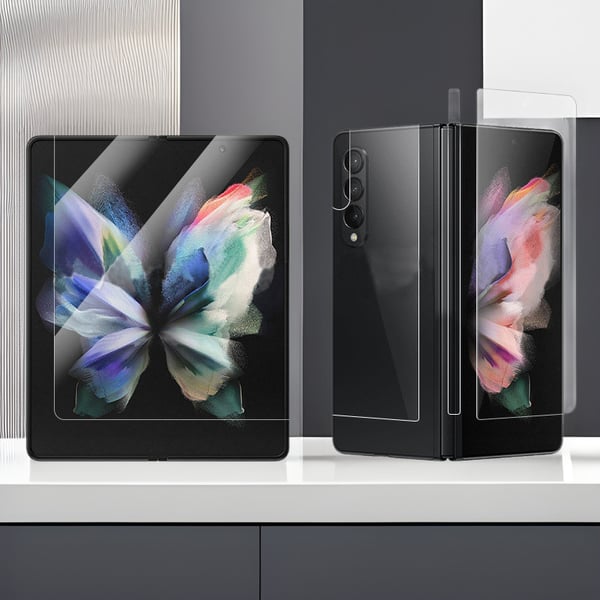 Fullstendig Dekning Usynlig Film for Samsung Z Flip6 - Papirboks