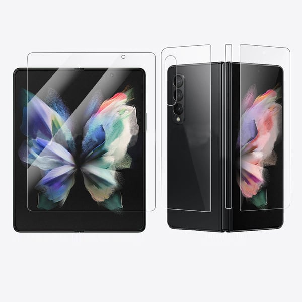 Fullstendig Dekning Usynlig Film for Samsung Z Flip6 - Papirboks
