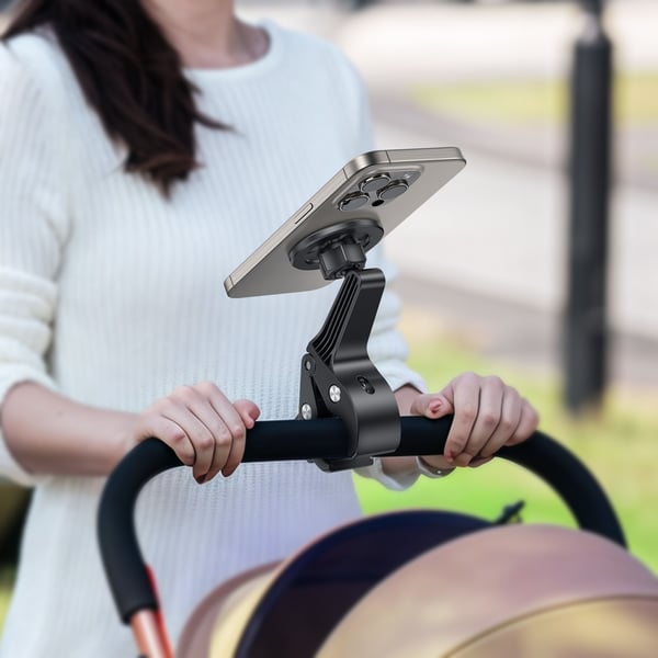 Sikker magnetisk telefon- og tabletholder til alsidig brug