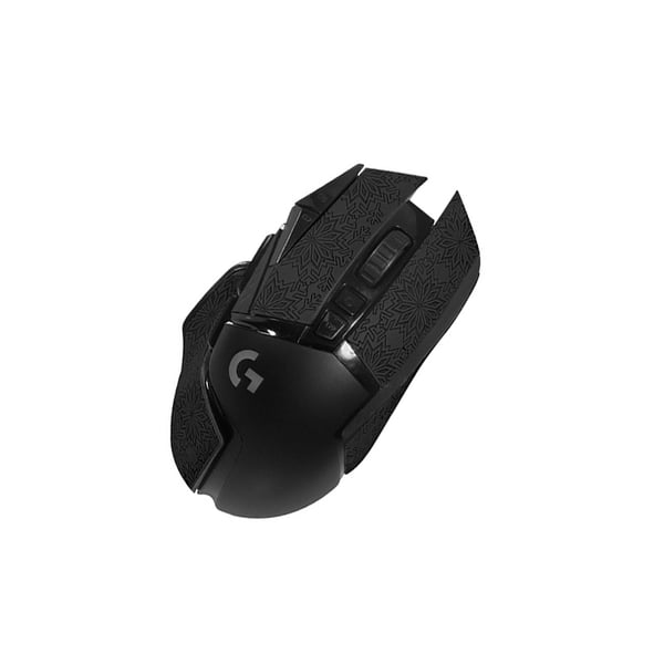 Forbedret grepsmuseklistremerker for Logitech G502 - Svart