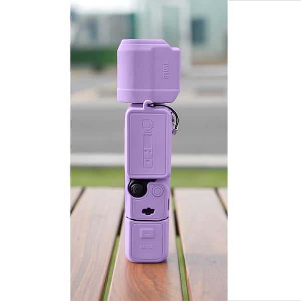 Silikonisuojakotelo DJI OSMO Pocket 3:lle Purple