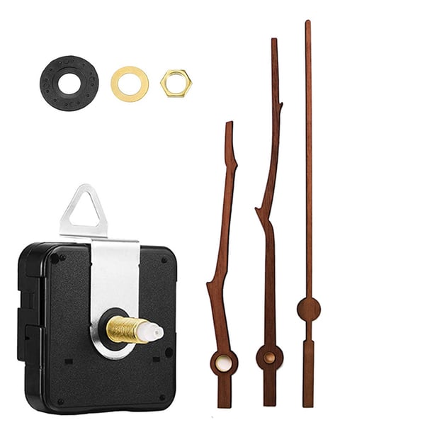 Stille klokkebevegelse med 20 mm aksel - Individuell pakke