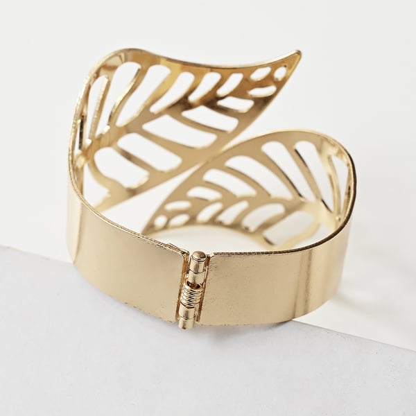 Elegante bladgardinbindinger - legeringsholdere Gold