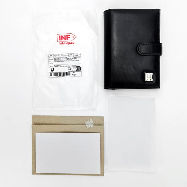 Ægte læder RFID-pas holder - Sikker rejse tegnebog