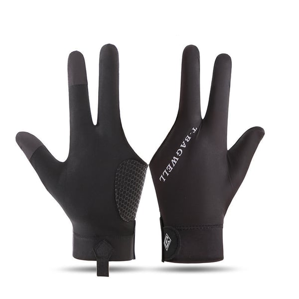 Biljardi/Snooker Liukuestekäsine Black Left hand