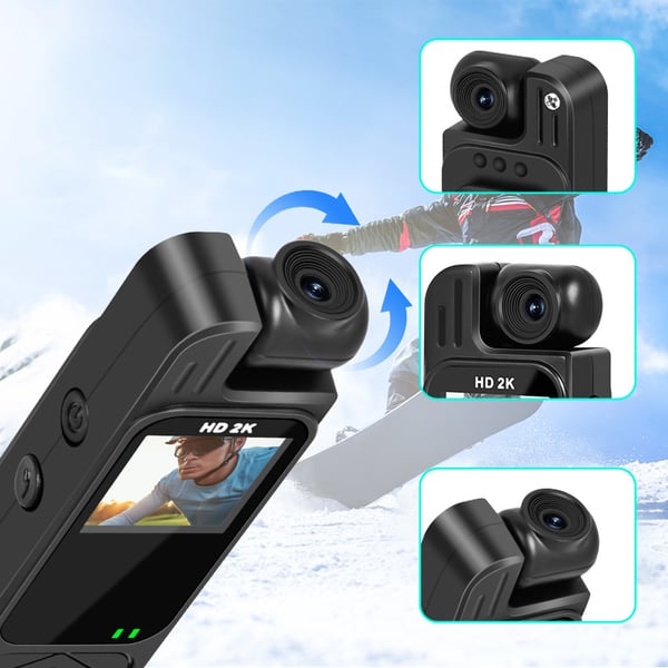 Pocket Camera Y1 med skjerm - Kompakt og diskret Model 1