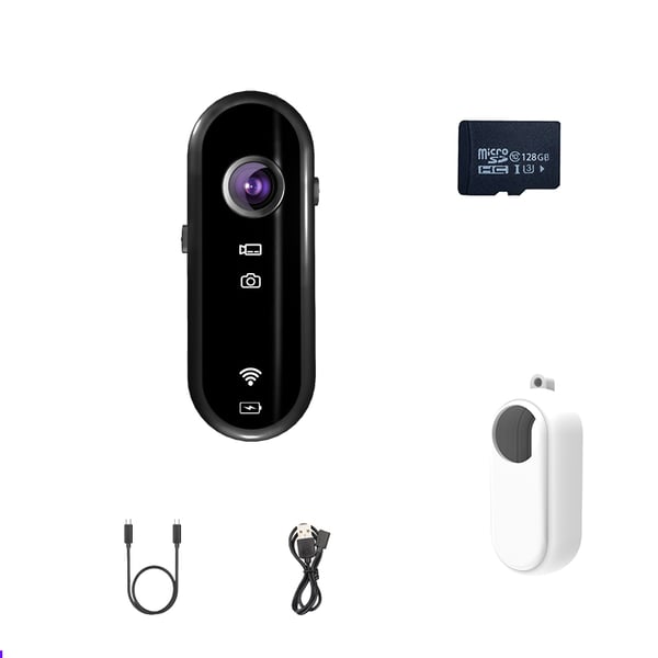 Y3 tommelkamera – 1080P, WiFi og 128G lagringsplass inkludert