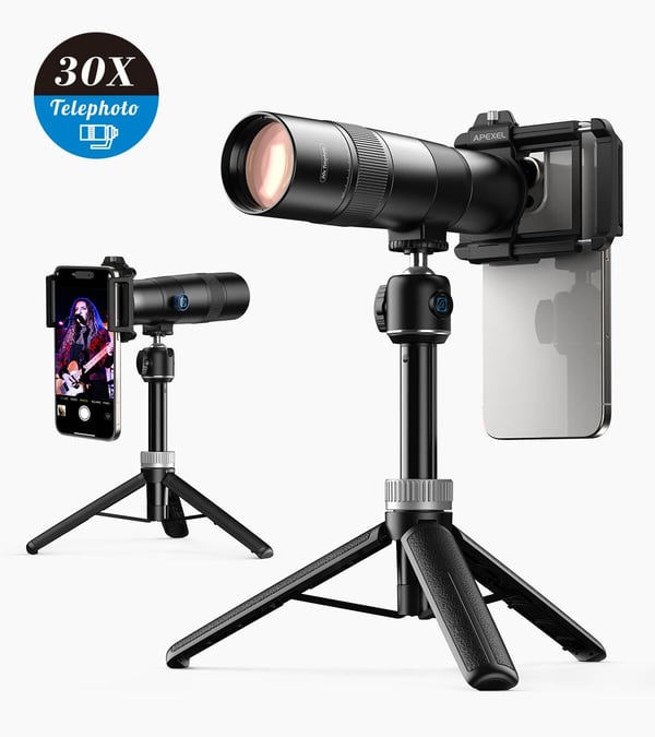 30x superzoomteleobjektiv för mobil
