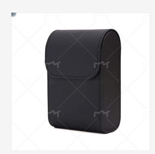 Premium Golf Rangefinder Case - Suojaava PU-nahkakotelo Black