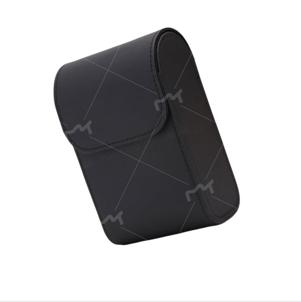 Premium Golf Rangefinder Case - Suojaava PU-nahkakotelo Black