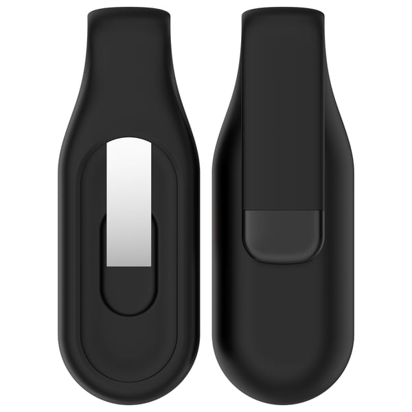 Sikkert klipsfeste for Xiaomi Mi Band 10, 9 og 8 Black