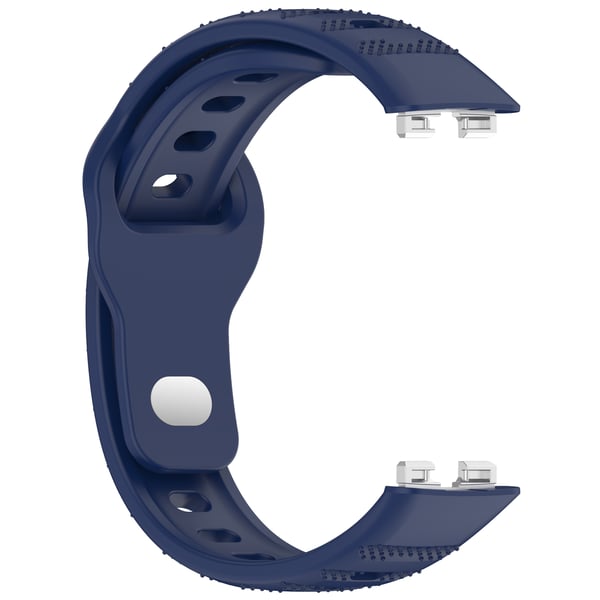 Silikoniranneke Huawei Band 10/9/8 - Pisteellinen kuvio Blue
