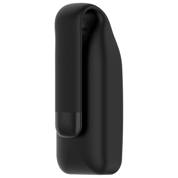 Stålclipsspænde til Huawei Band 10/9/8 - Silikone Black