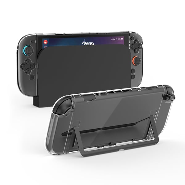 Suojaava kristallikotelo Switch 2:lle - Jaettu muotoilu