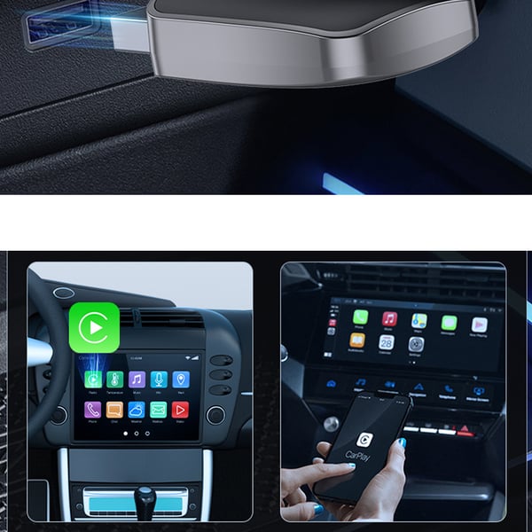 Trådløs CarPlay-adapter til biler med kablet CarPlay