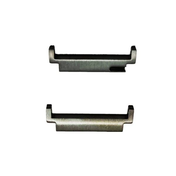 Universal Svart Klokkereimkobling 18mm til 20mm Adaptere