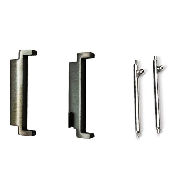 Universal Svart Klokkereimkobling 20mm til 22mm Adaptere
