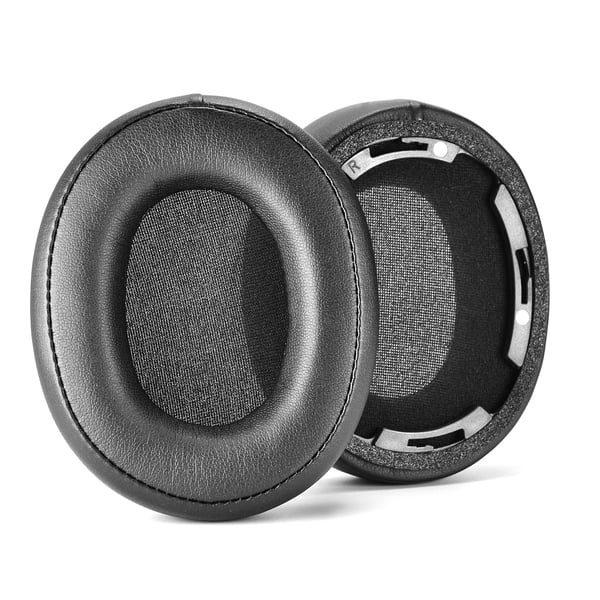 Svarte erstatningsøreputer for Audio-Technica ATH-SR50BT (2-pakning)