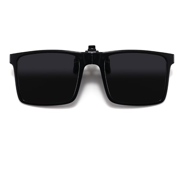 Kokoontaitettavat Clip-On Aurinkolasit - Polarisoitu Black Kokoontaitettavat Clip-On Aurinkolasit - Polarisoitu Black