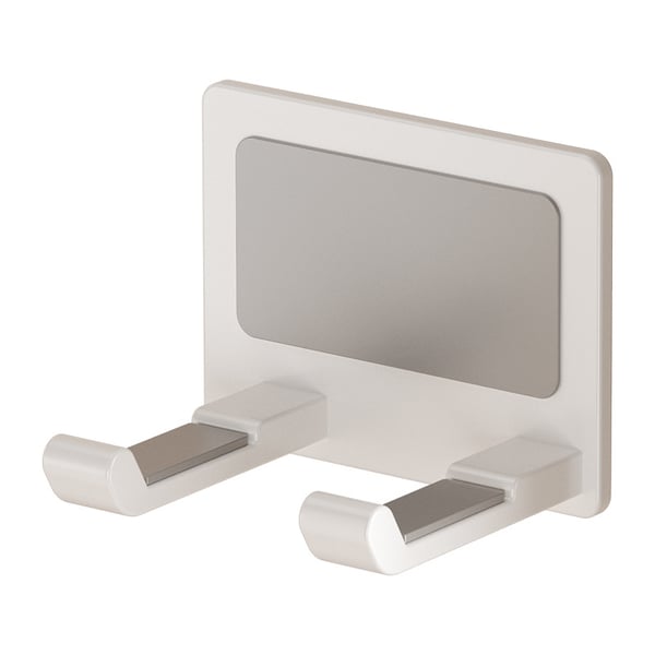 Selvklæbende hårtørrerholder - minimalistisk design White