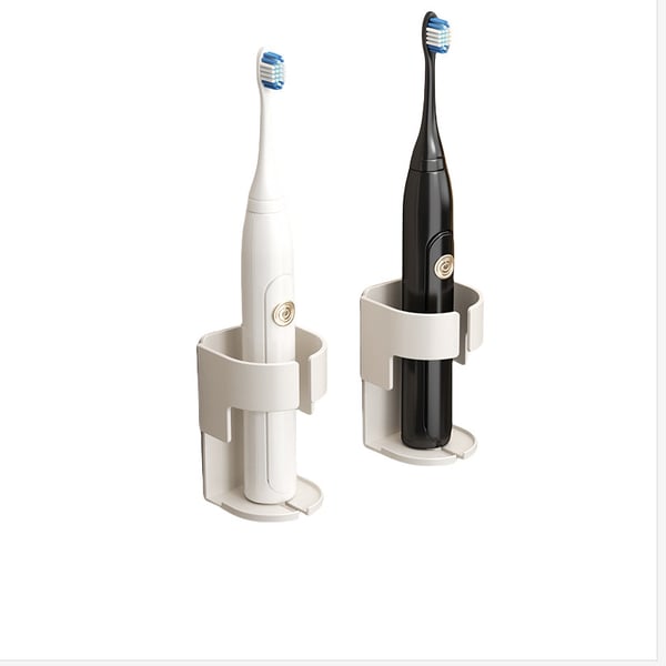 Elektrisk tannbørsteholder (sett med 3) White