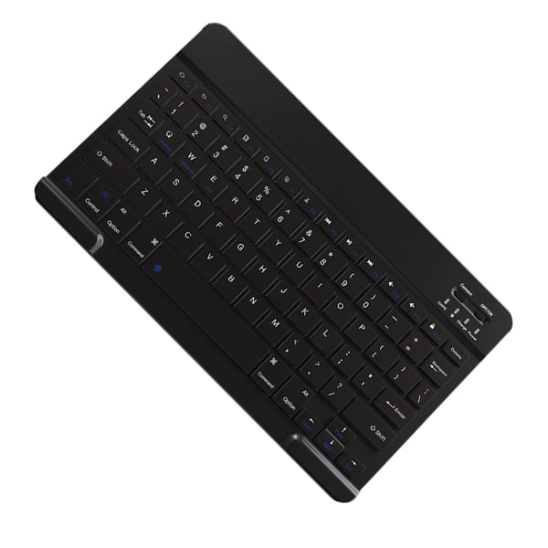 Trådløst Bluetooth-tastatur - 10-tommers oppladbart Black Trådløst Bluetooth-tastatur - 10-tommers oppladbart Black