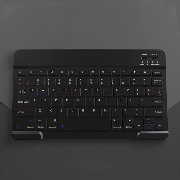 Trådløst Bluetooth-tastatur - 10-tommers oppladbart Black