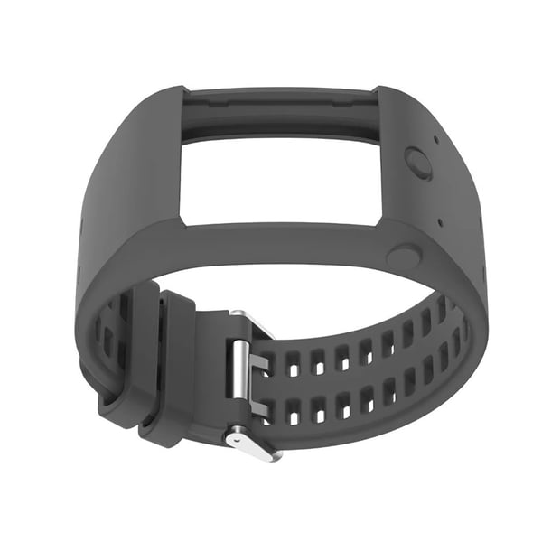 Silikoninen Vaihtohihna Polar M600:lle Grey