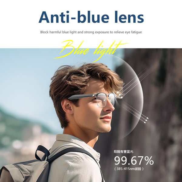 Älykäs kosketus käännös Bluetooth-lasit