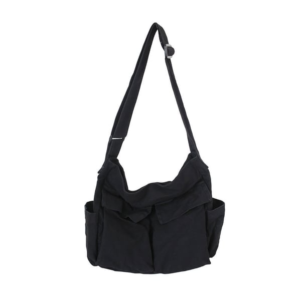 Vintage Canvas Tote Bag - Suurikokoinen olkalaukku