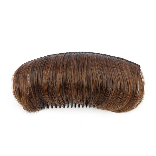 10 cm Naturlig Hårpute - Volumgivende Innsettingskam LightBrown