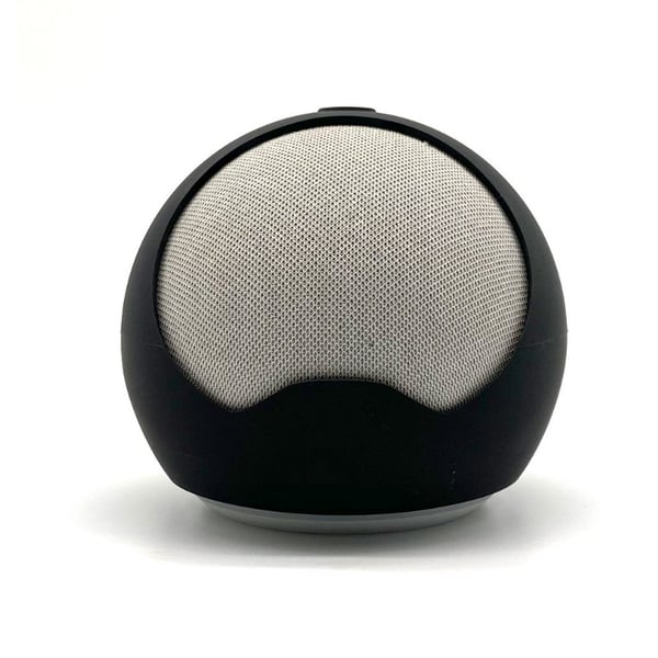 Suojakotelo silikonista Echo Dot 4. sukupolvelle Black Suojakotelo silikonista Echo Dot 4. sukupolvelle Black