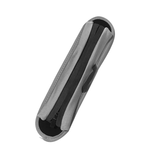 Yleismallinen sanka pehmuste koukulla - 30x200mm, harmaa verkko