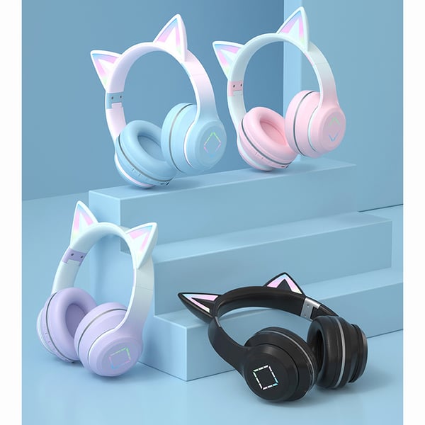 Bluetooth-kuulokkeet DR57 - Pitkä akunkesto Blue